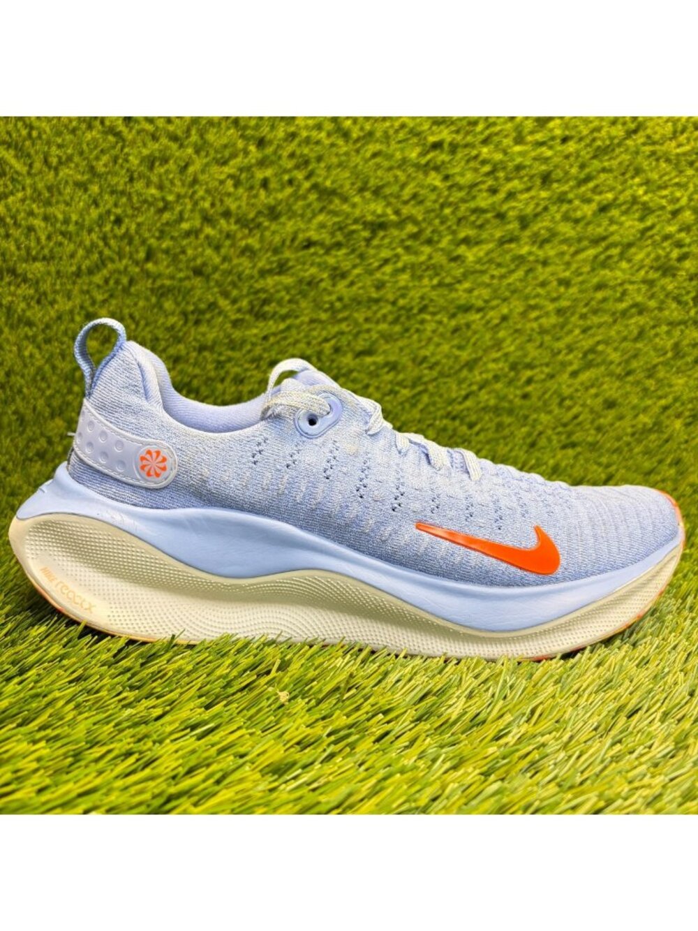 Nike ReactX Infinity Run 4 Womens Size 8 Blue Athletic Running Shoes Sneakers